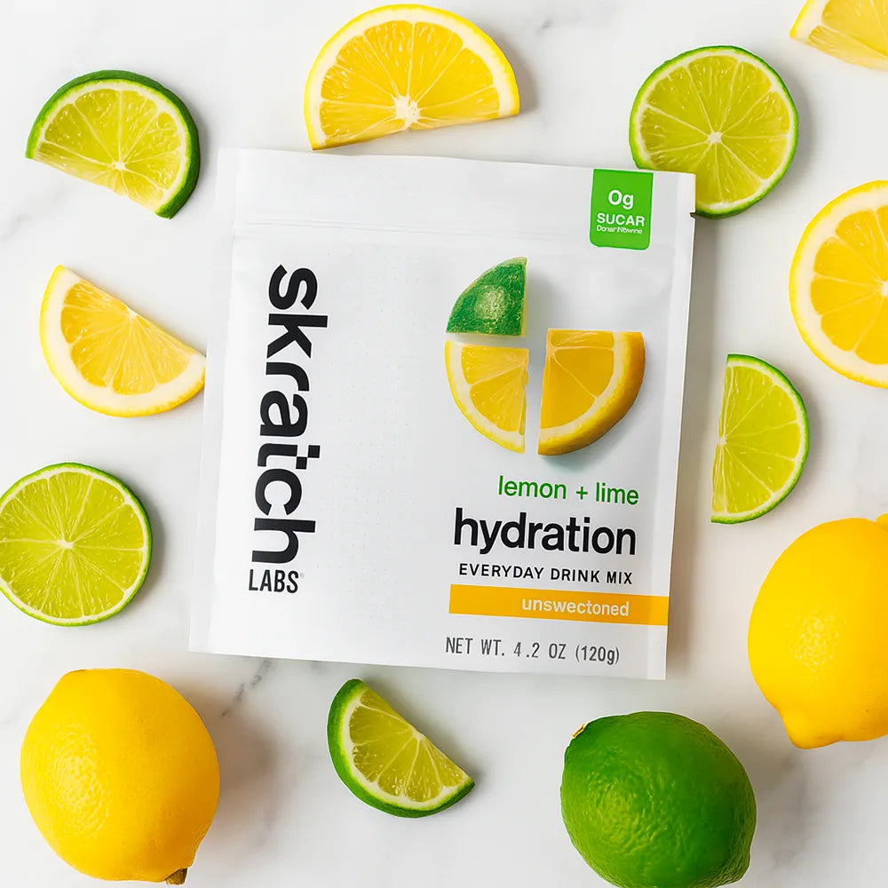 Skratch Labs Hydration Everyday Drink Mix Lemon Lime – sukkerfri elektrolyt drik