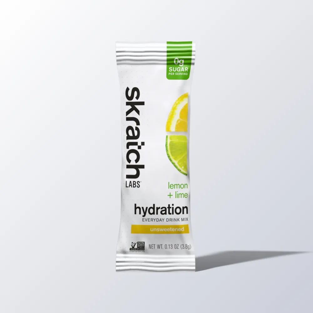 Skratch Labs Hydration Everyday Drink Mix Lemon Lime 1 portion – emballage