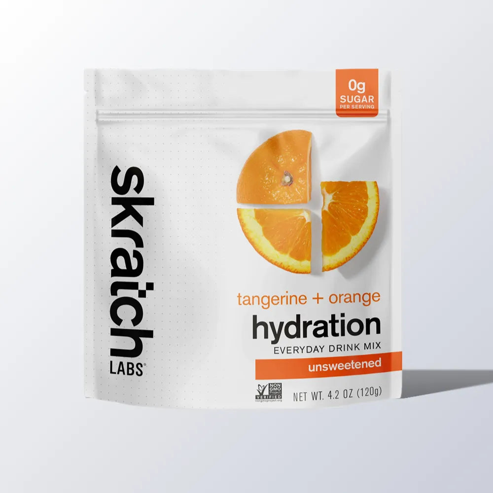 Skratch Labs Hydration Everyday Drink Mix Tangerine Orange 30 portioner – emballage