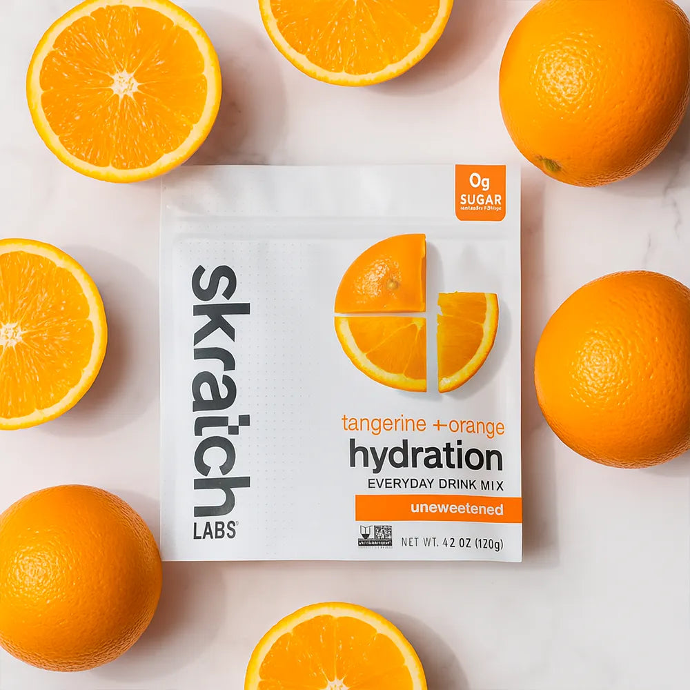 Skratch Labs Hydration Everyday Drink Mix Tangerine Orange – sukkerfri elektrolyt drik