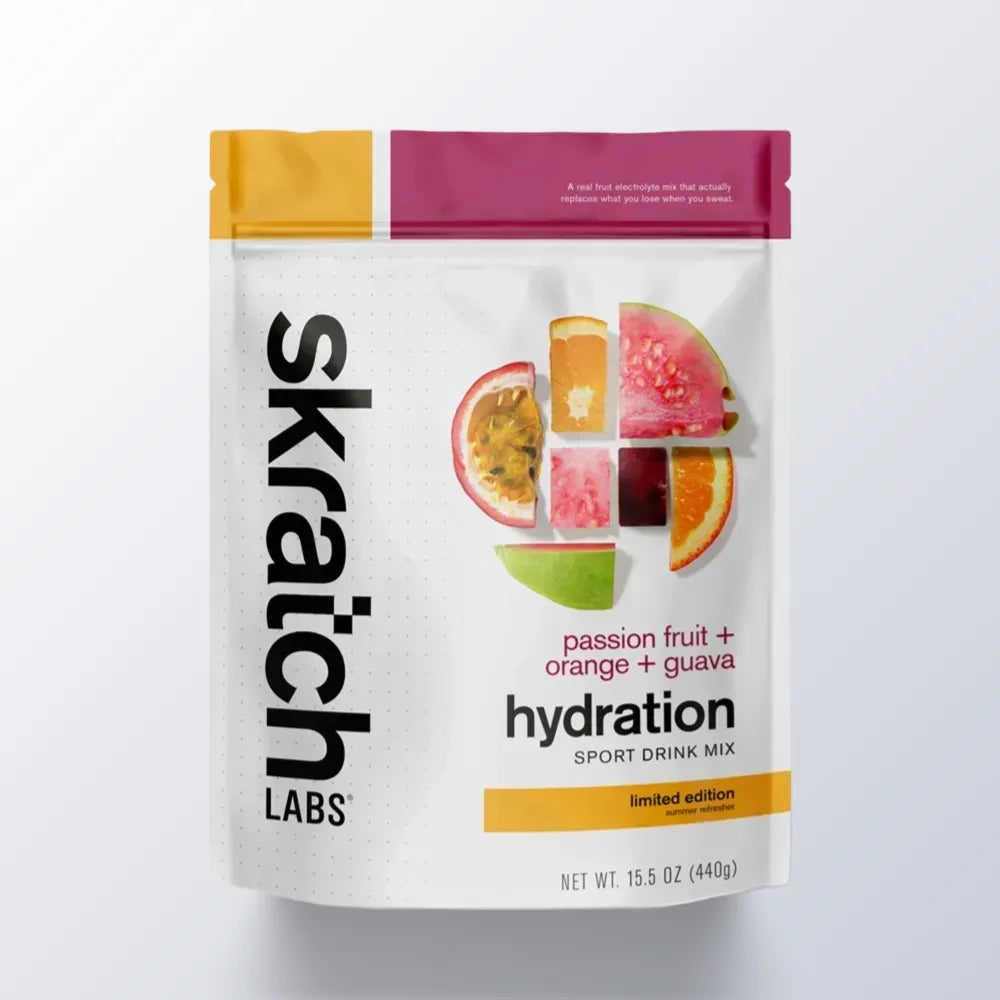 Skratch Labs Hydration Sport Drink Mix | Passion Fruit + Orange + Guava / 440 g