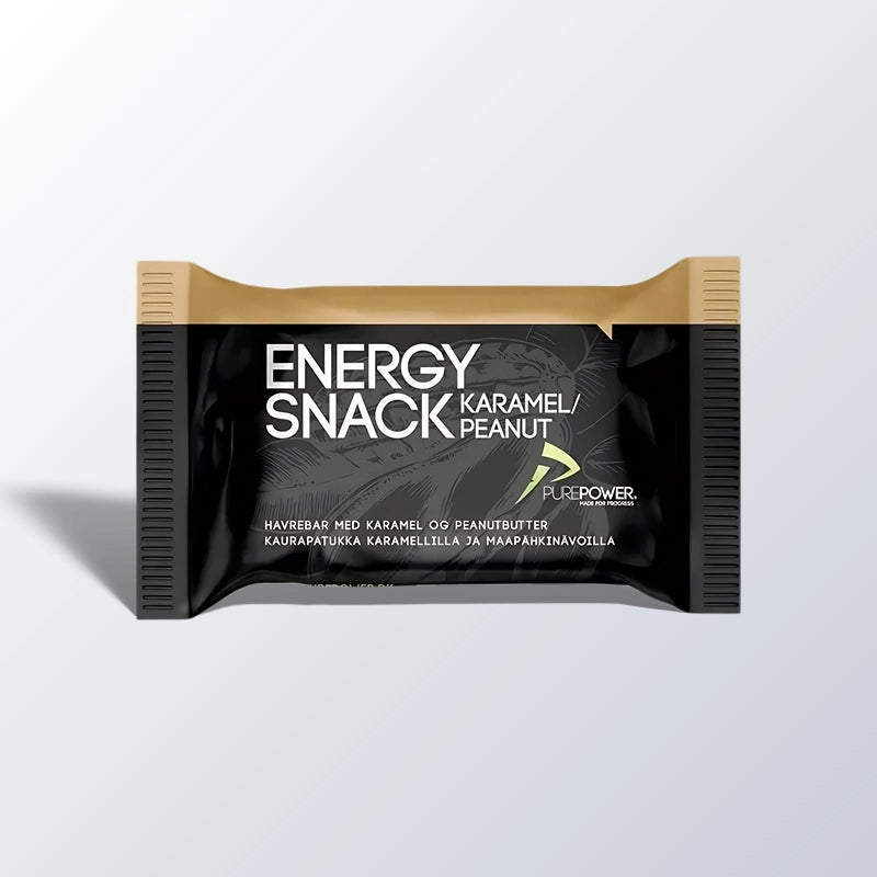 PurePower Energy Snack Karamel Peanut | 45% havre & protein